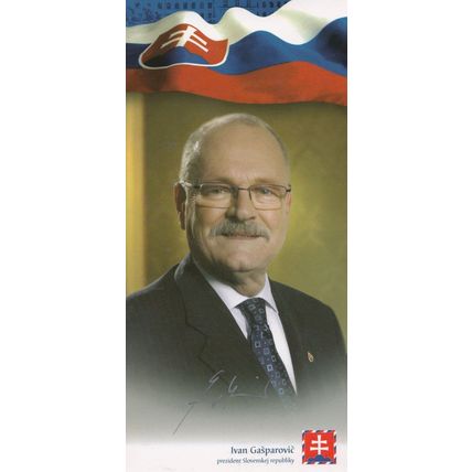 Ivan Gasparovic President of Slovakia Hand Signed Photo