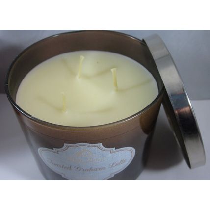 Bath & Body Works 3wick 14.5 oz Candle toffee espresso Toasted Graham Latte