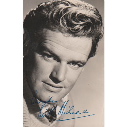Keith Michell autographed PC sized photo circa 1960