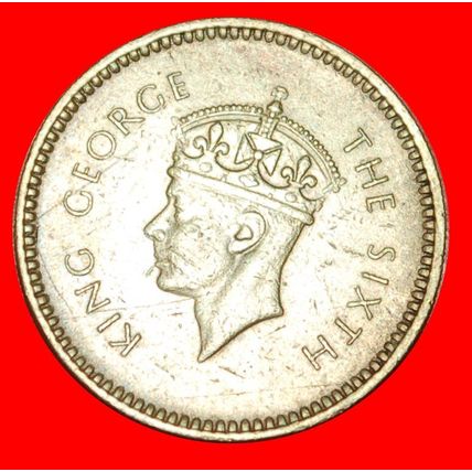 INDIA AND GREAT BRITAIN (1951-1962): CEYLON ★ 25 CENTS 1951★LOW START★NO RESERVE