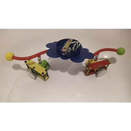 dar lighting pilot aeroplane child's kids bedroom light rare obsolete ceiling