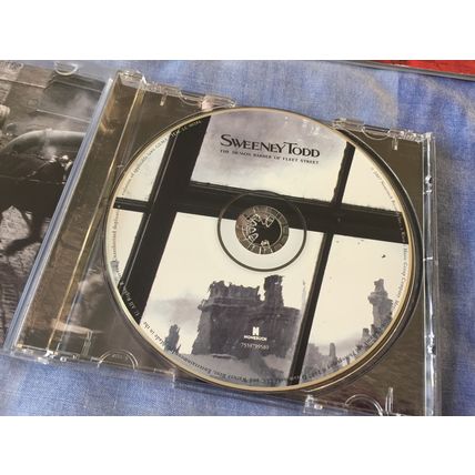 SWEENEY TODD ~ The Motion Picture Soundtrack (20-Track OST CD with Lyric book)