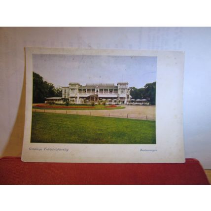 TRADGARDSFORENINGEN PARK, GOTHENBURG, SWEDEN unused vintage postcard =