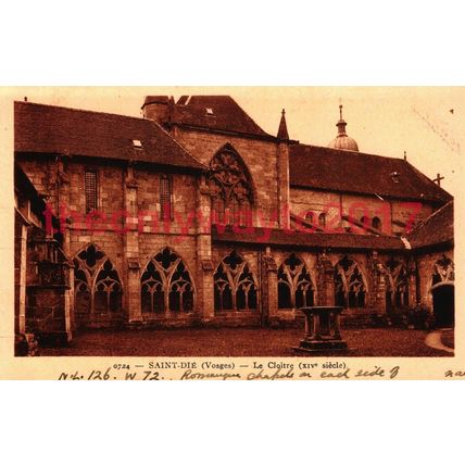 Saint Die, Vosges, Le Cloitre, France, 1910/20s, Postcard