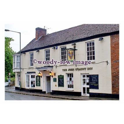 pu0439 - The John O'Gaunt Inn , Hungerford , Berkshire - print