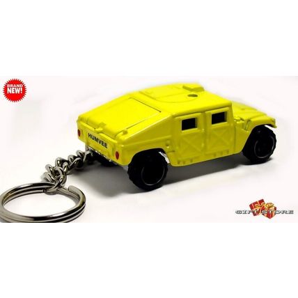 RARE KEYCHAIN YELLOW HUMMER H1 HUMVEE CUSTOM Ltd. Ed. GREAT GIFT NOVELTY