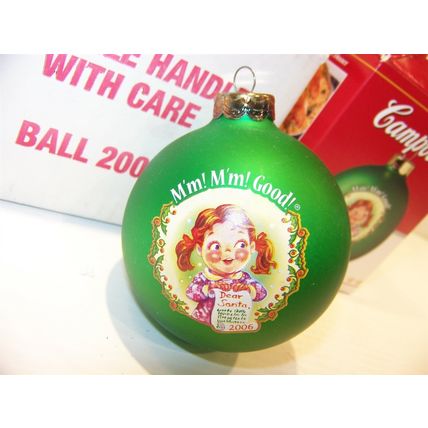CAMPBELL'S SOUP COLLECTORS EDITION KIDS ORNAMENT 2006