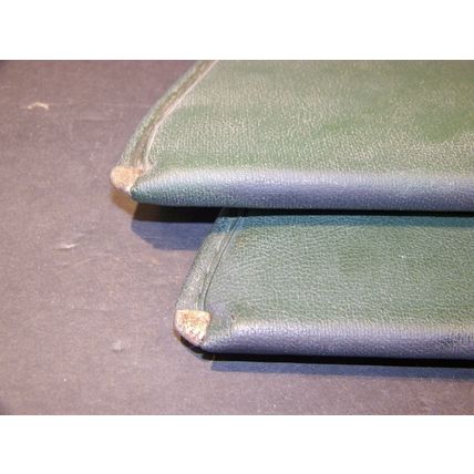 1974 Dodge Dart Green Sunvisors OEM 2877046 72 73 75 76 Plymouth Duster