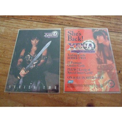 XENA Warrior Princess - Series 2 - Promo Card P2 - By Topps