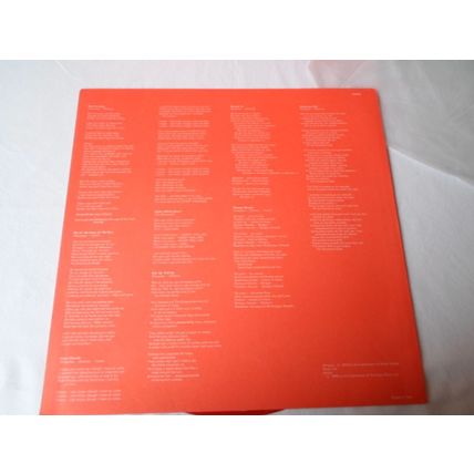 LP. 1976.STREETWALKERS . RED CARD. LIMITED EDTION RED VINYL. NO 02821.NEAR MINT