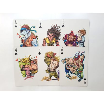 Street Fighter III New Generation Jumbo Playing Cards (17x12cm) Capcom HK Comic