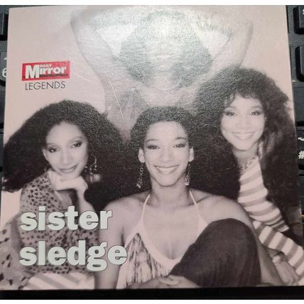 Sister Sledge CD Promo The Daily Mirror 10 Tracks Legends Series
