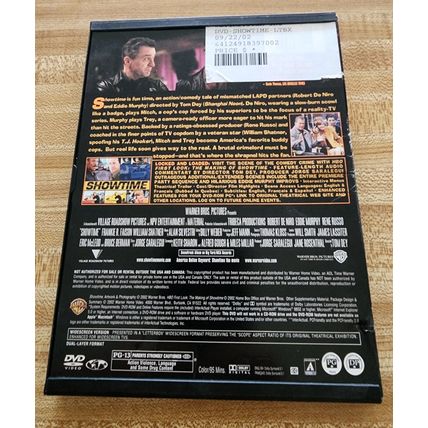 Showtime (DVD, 2002, Widescreen)