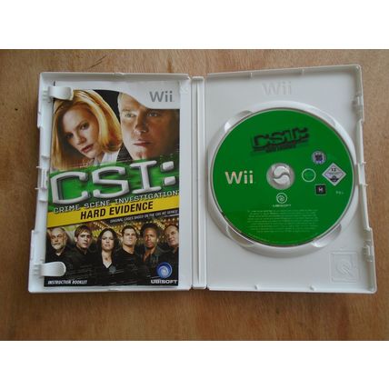 CSI: Crime Scene Investigation Hard Evidence for Nintendo Wii