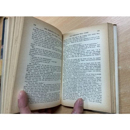 VINTAGE NAOMI JACOB "THE MORNING WILL COME" FICTION HARDBACK BOOK (P3)