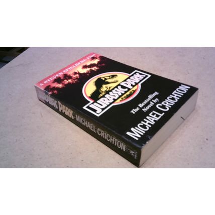 Jurassic Park by Michael Crichton (Film Tie-In Paperback) 1st Edition 1993