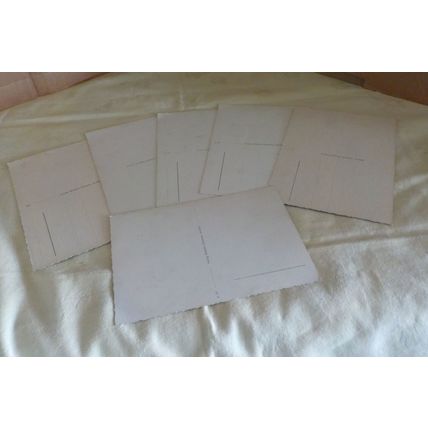 6 x Unused Vintage B&W Postcards of Krefeld, Germany
