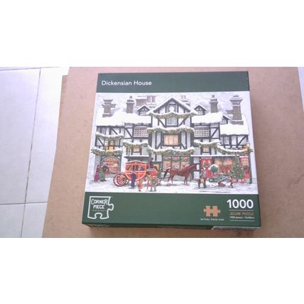 DICKENSIAN HOUSE Jigsaw Puzzle (1000 Piece) Corner Piece (2020)