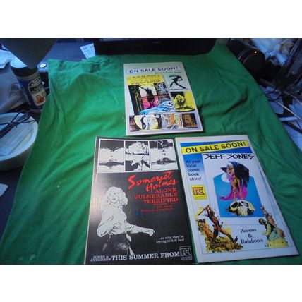Gray Morrow! EDGE OF CHAOS! 1-3 FULL SET! Greek gods in Sci-Fi format! $20.00 S