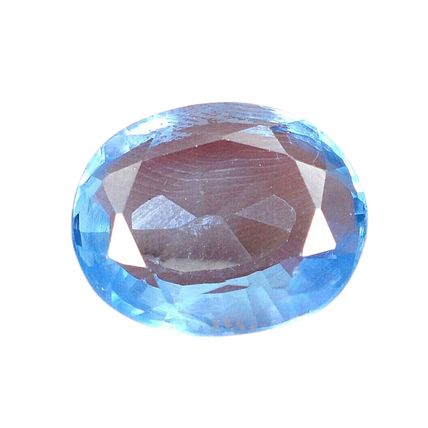 Natural Brazilian Blue Aquamarine 5.50 Ct Oval Cut Loose Gemstone