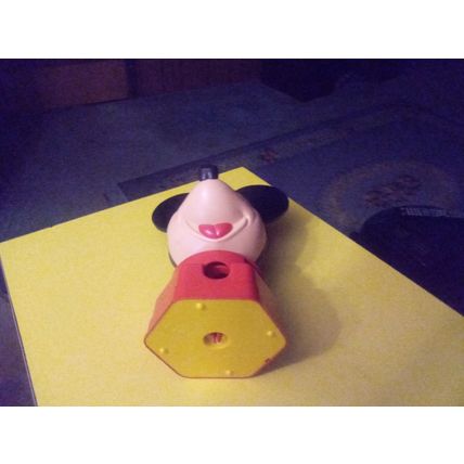 Old Vintage Original Hasbro Walt Disney Mickey Mouse Bank 1968