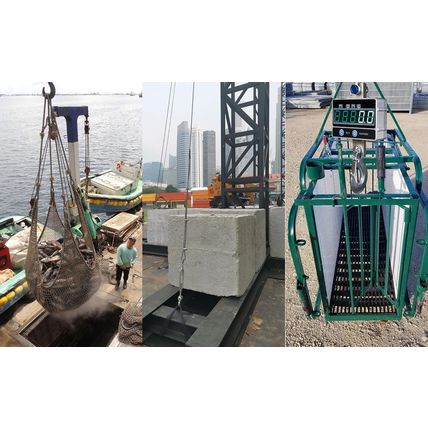 2000KG / 4400LBS 2Ton Digital Crane Scale with Remote, Industrial Heavy Duty Ele