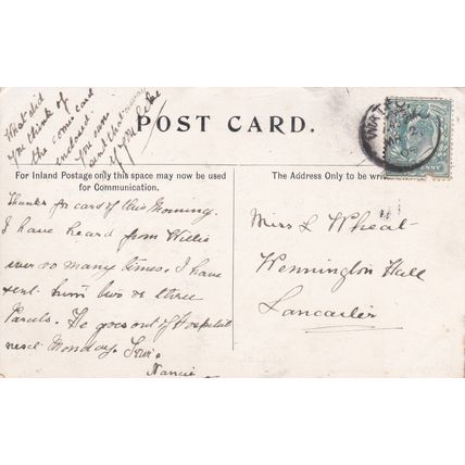 EC898 BUSHEY -ROYAL CALEDONIAN ASYLUM SCHOOLS . PRINTED POSTCARD