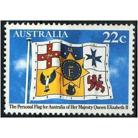 AUSTRALIA 1981 QEII Personal Standard / Flag for Australia - Flags MNH **