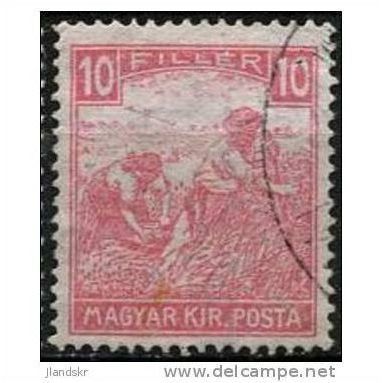 1916 Michel 186 - fine used (o) - white number 10
