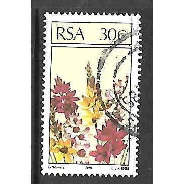 SOUTH AFRICA 1985 FLORAL EMIGRANTS 30c IXIA SG588 FINE USED