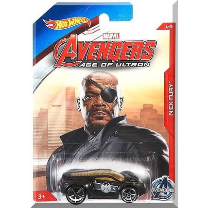 Hot Wheels - Ultra Rage: Avengers Age Of Ultron #1/8 (2015) *Nick Fury / Marvel*