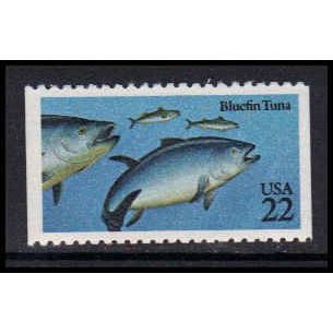 2208 22c Bluefin Tuna Fine MNH BPS W5108