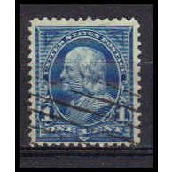 Used 264 1c Benjamin Franklin Average Plus RA1017