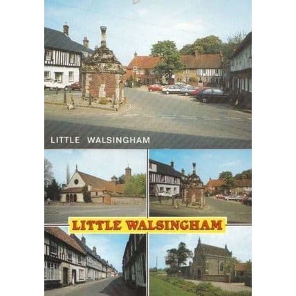 Little Walsingham Norfolk Village 2 1970s Postcard s
