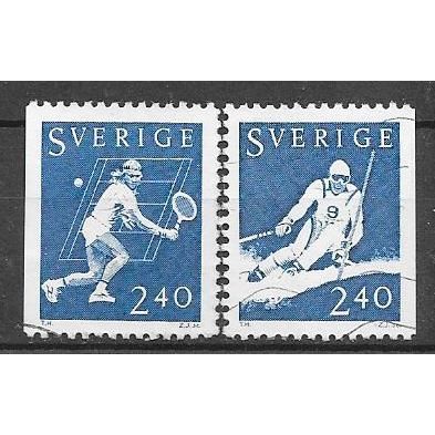SWEDEN ( Suede ) N° 1148/49 YVERT OBLITERE ( USED )