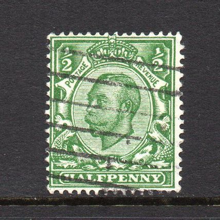 George V - 1912 - ½d Green (sg339) Used #1