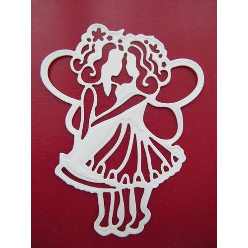 6 x Tonic Die Cuts Fairy Reflections Fay & May