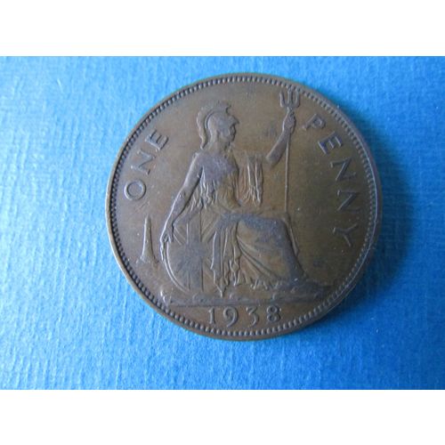 1938 GEORGE VI ONE PENNY FREE POST. (j) AAJ