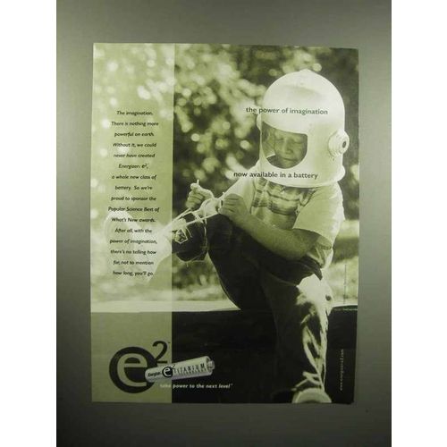 2000 Energizer E2 Battery Ad - Power of Imagination
