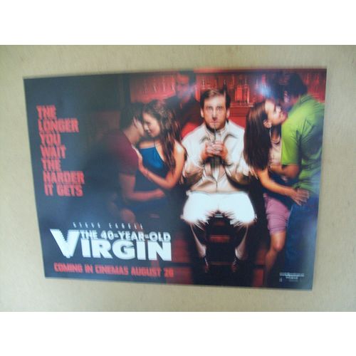 THE 40-YEAR-OLD VIRGIN Steve Carell Mini Poster