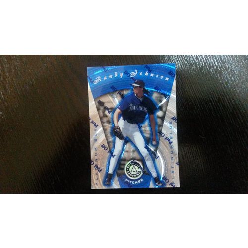 1997 Pinnacle Certified Totally Certified Platinum Blue Card # 054 Randy Johnson