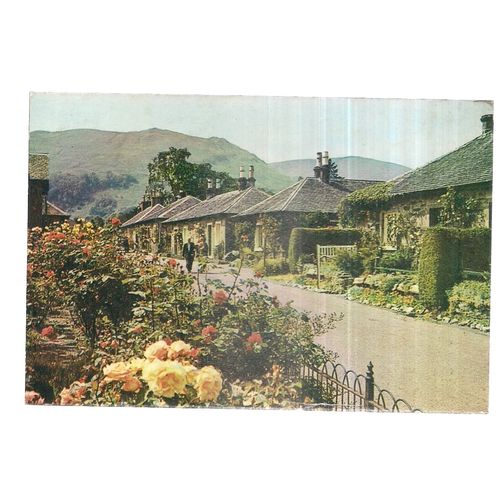 LUSS VILLAGE, LOCH LOMOND used postcard 1967 postmark =