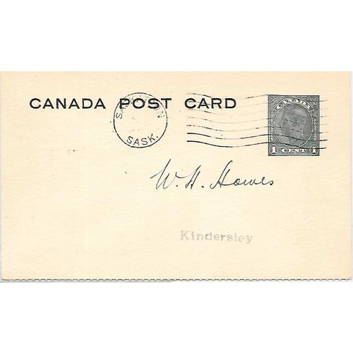 Canada #P66f USED 1943 George VI Type 5, Mimeo Rouletted