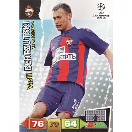 Adrenalyn XL Champions League 2011/2012 Vasili Berezutski Cska Moskva