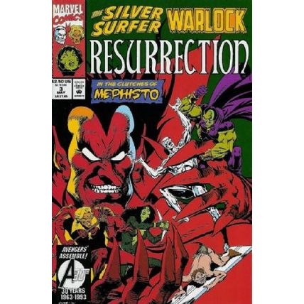 Silver Surfer/Warlock: Resurrection (1993 Ltd) # 003 NM- AMERICAN COMICS