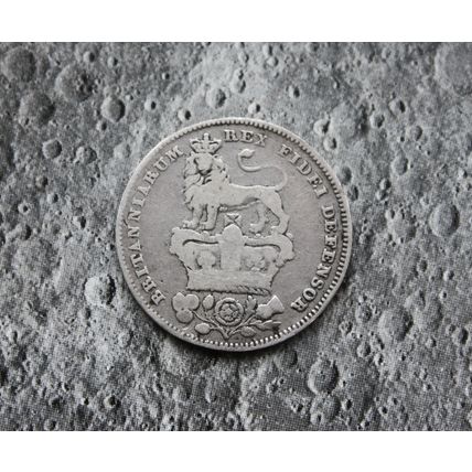 1829 GEORGE IV Silver Sixpence 6d British English 92.5% Silver Has been cleaned