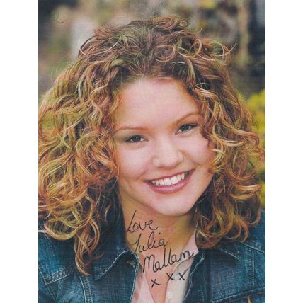 Julia Mallam Emmerdale Hand Signed Photo