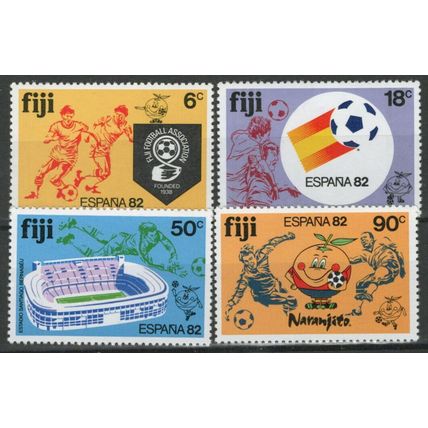 ZAYIX Fiji 466-469 MNH Sports World Cup Soccer Games 051023SM29M
