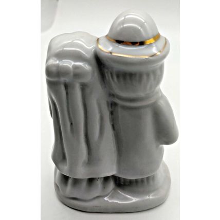 Bride & Groom Ceramic Glazed Figurine 4 1/2" - Adorable! Fast Shipping!!!