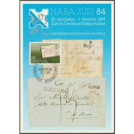 Naba Züri 84 - 8 x Werbekarten